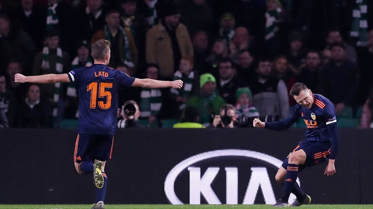 خلاصه بازی سلتیک 0-2 والنسیا