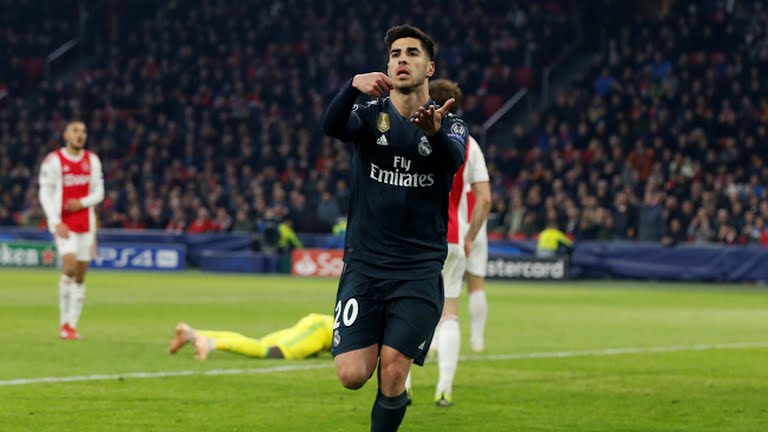 گلهای آسنسیو در لیگ قهرمانان اروپا