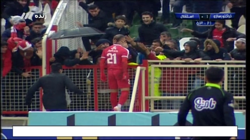 گل اول تراکتورسازی به استقلال (دژاگه)