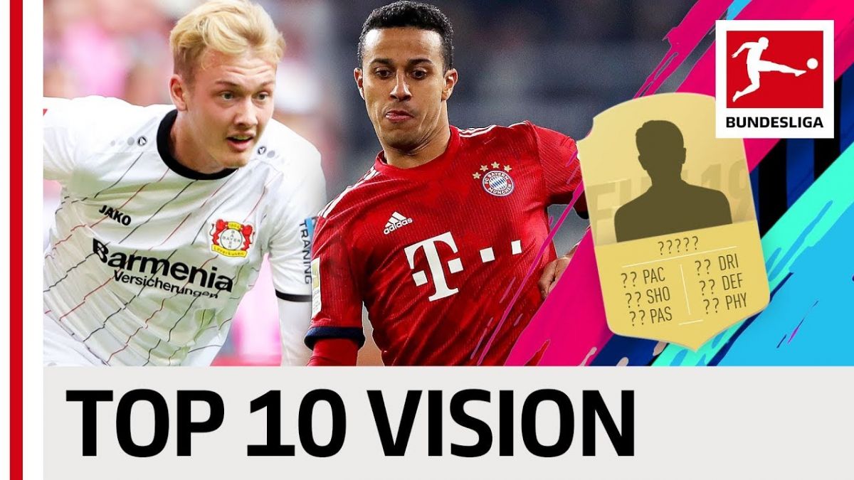 10 بازیکن منتخب بوندسلیگا با دید برتر