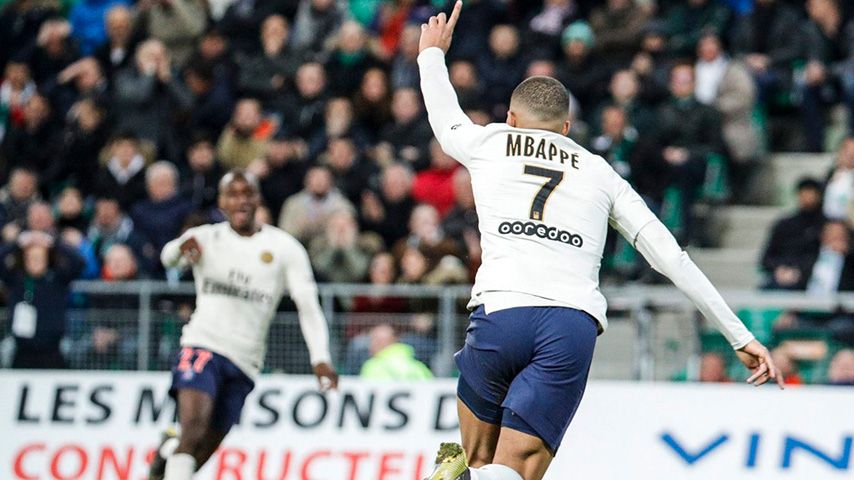 خلاصه بازی سنت اتین 0-1 پاری سن ژرمن