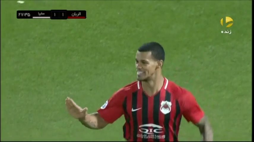 گل اول الریان به سایپا (ریواس)