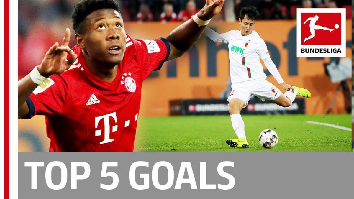5 گل برتر هفته 22 بوندسلیگا 2018-19