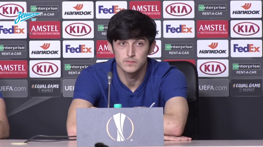 صحبت های سردار آزمون در کنفرانس خبری پیش از بازی زنیت - فنرباغچه