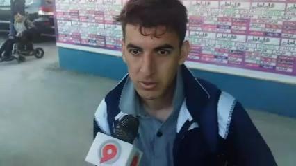 اختصاصی/ صحبت های احسان علوان زاده بعد از بازی ماشین سازی - پیکان