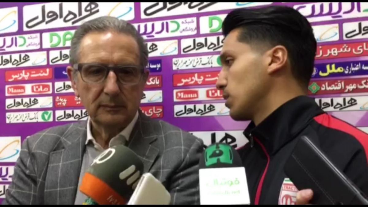 اختصاصی/ صحبت های سرمربی تراکتورسازی بعد از بازی با سایپا