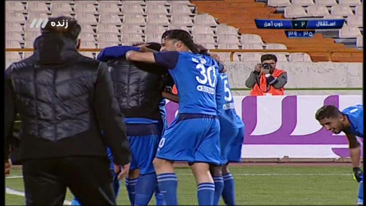 گل دوم استقلال به ذوب آهن (پاتوسی)