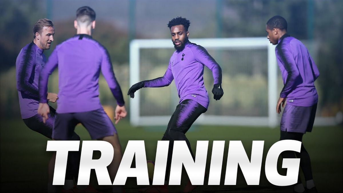 آخرین تمرین تاتنهام برای بازی مقابل چلسی