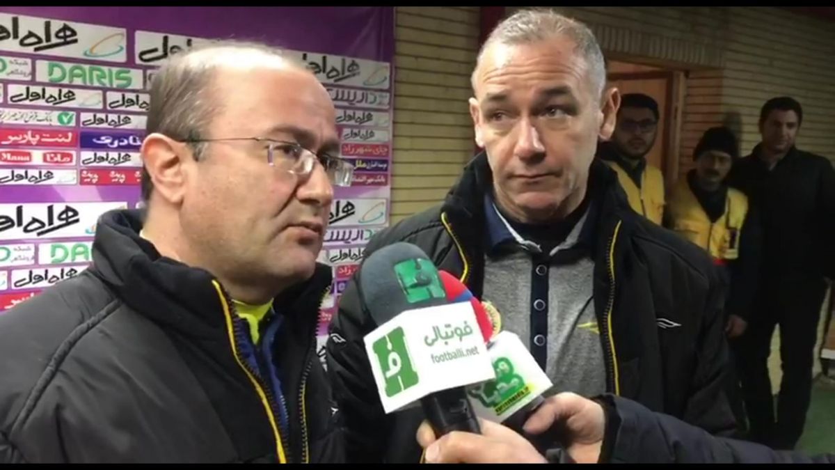 اختصاصی/ صحبت های مربی سپاهان بعد از بازی با تراکتورسازی