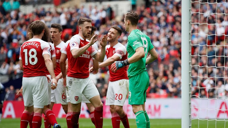 سوپرواکنش دیدنی لنو دروازه‌بان آرسنال مقابل تاتنهام