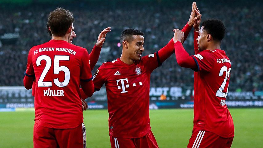 خلاصه بازی مونشن گلادباخ 1-5 بایرن مونیخ