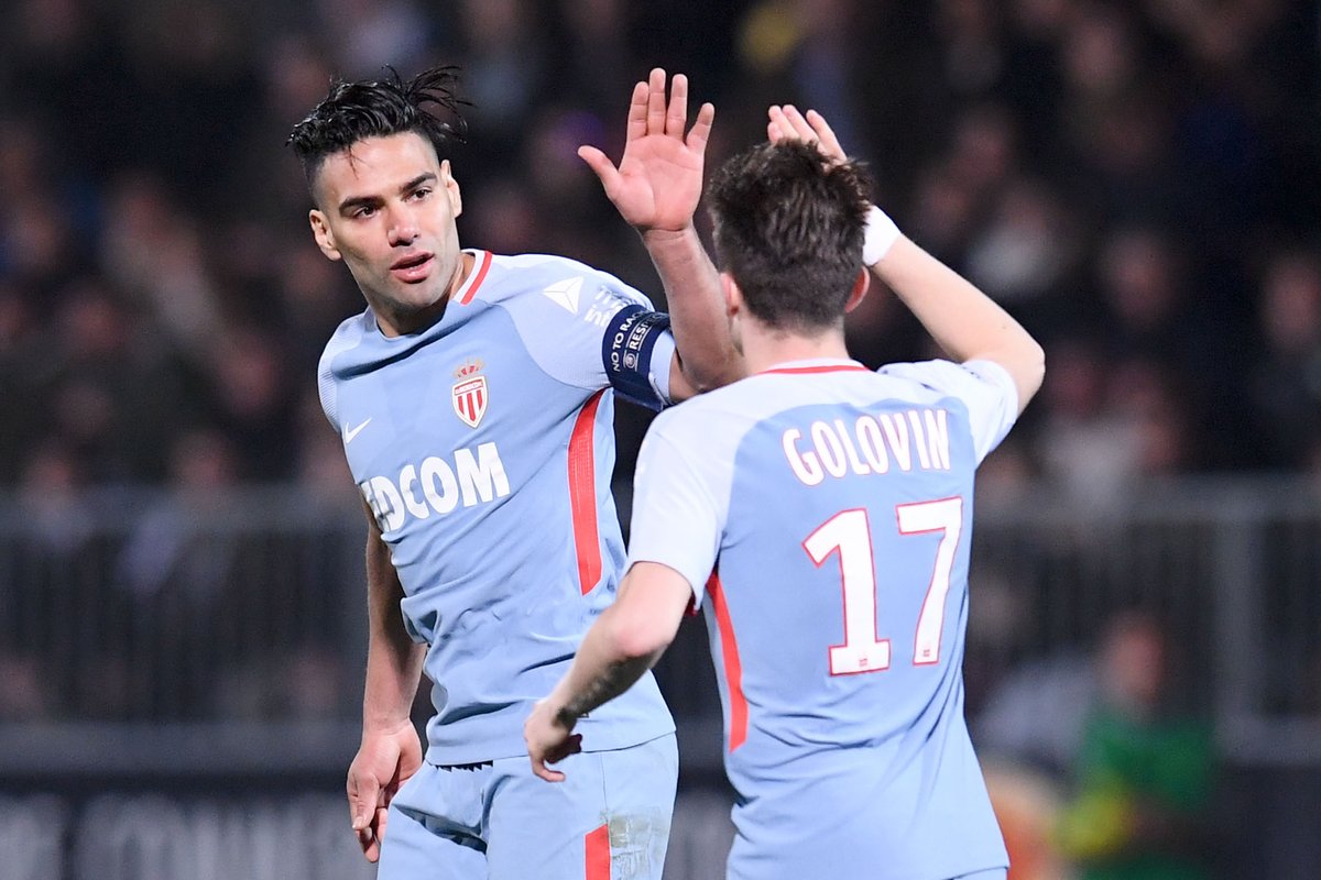 خلاصه بازی آنژه 2-2 موناکو (دبل فالکائو)