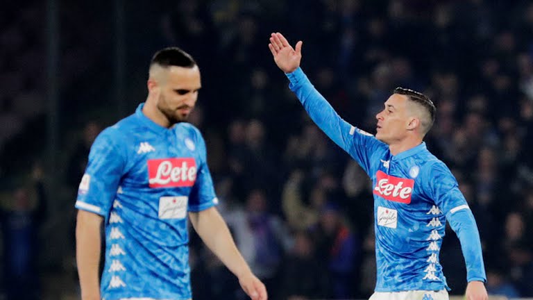 گل اول ناپولی به یوونتوس (کایخون)