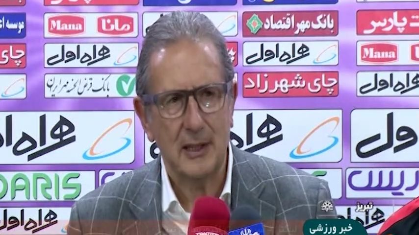 کنفرانس خبری مربیان ماشین سازی 0-2 تراکتورسازی