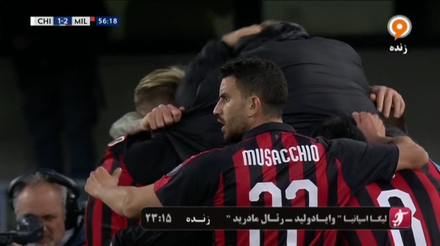 گلزنی پیانتک برای میلان مقابل کیه وو