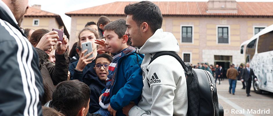 حواشی سفر بازیکنان رئال مادرید به وایادولید