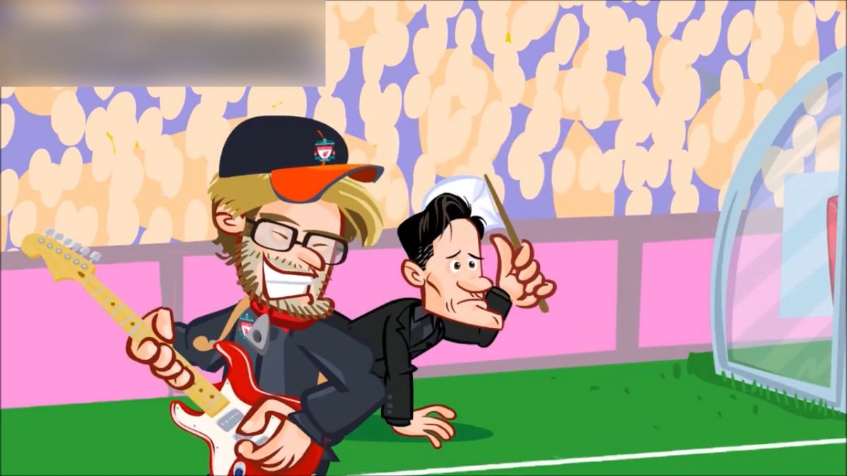 انیمیشن طنز بازی بایرن مونیخ 1-3 لیورپول