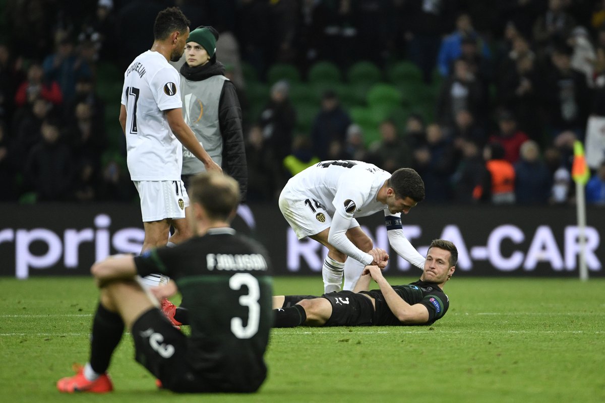 خلاصه بازی کراسنودار 1-1 والنسیا (صعود والنسیا)