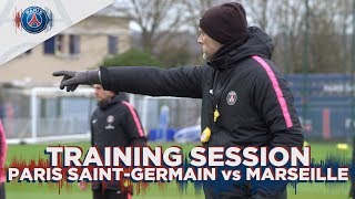 تمرین پاری سن ژرمن برای بازی با مارسی (26 اسفند)