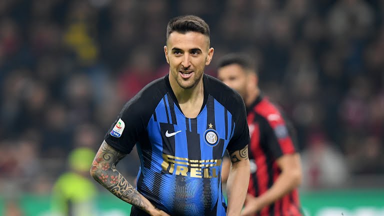 گل اول اینتر به میلان (وسینو)