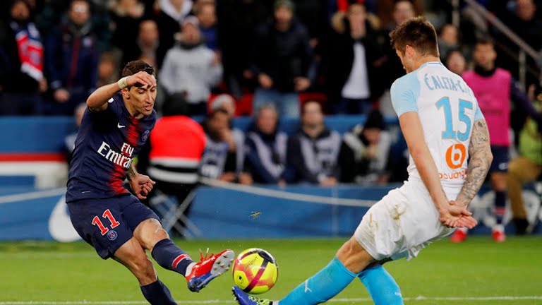 گل دوم پاری سن ژرمن به مارسی (دی ماریا)