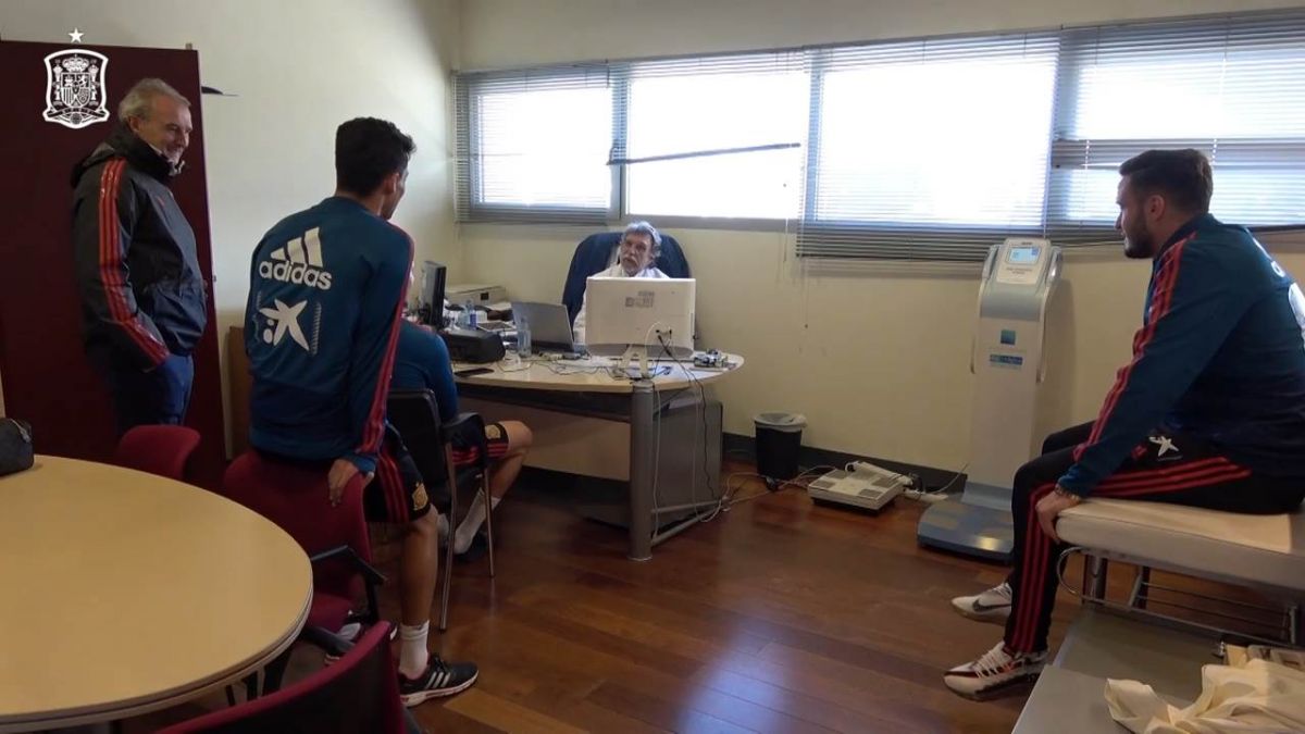 حواشی تست پزشکی بازیکنان اسپانیا