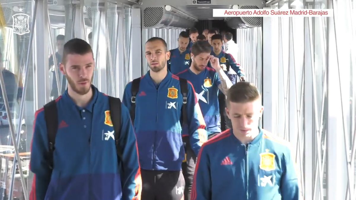 سفر بازیکنان تیم ملی اسپانیا به والنسیا