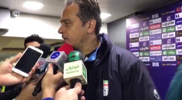 اختصاصی/ صحبت های رضا شاهرودی بعد از بازی امید ایران - امید یمن