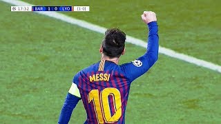 گل های زیبای لیونل مسی در فصل 19-2018