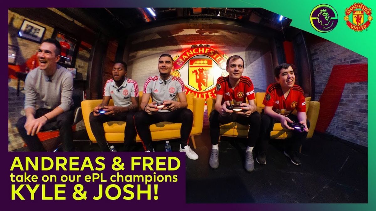 چالش فیفا 19 بازیکنان منچستر یونایتد