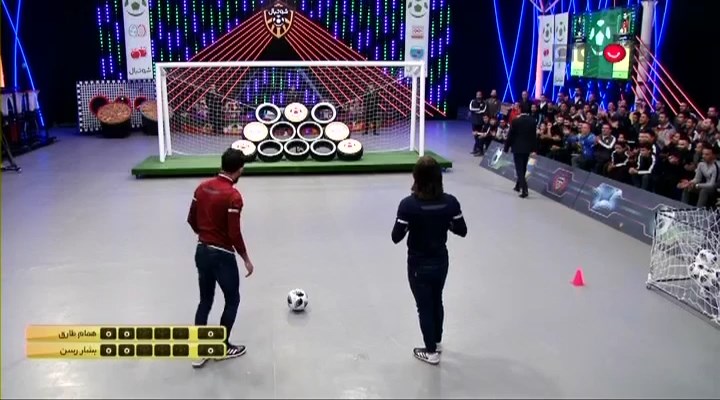 شوتبال: چالش گل یا پوچ همام طارق و بشار رسن