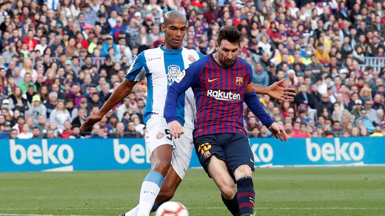 خلاصه بازی بارسلونا 2-0 اسپانیول (دبل مسی)