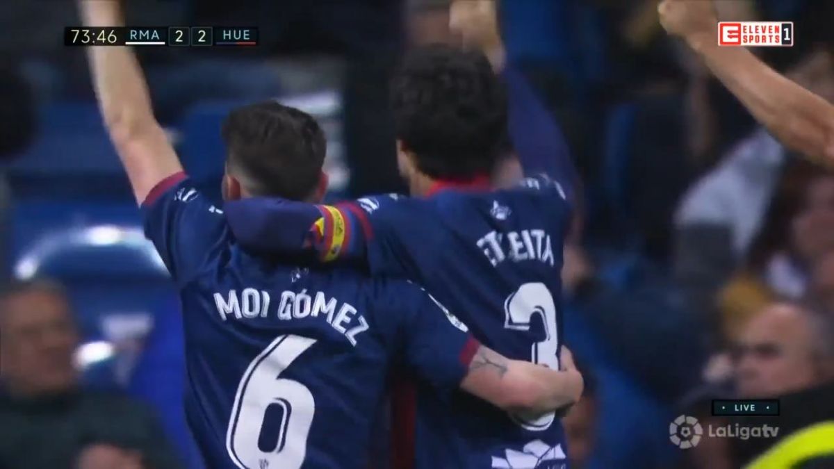 گل دوم اوئسکا به رئال مادرید (اکسبیا)