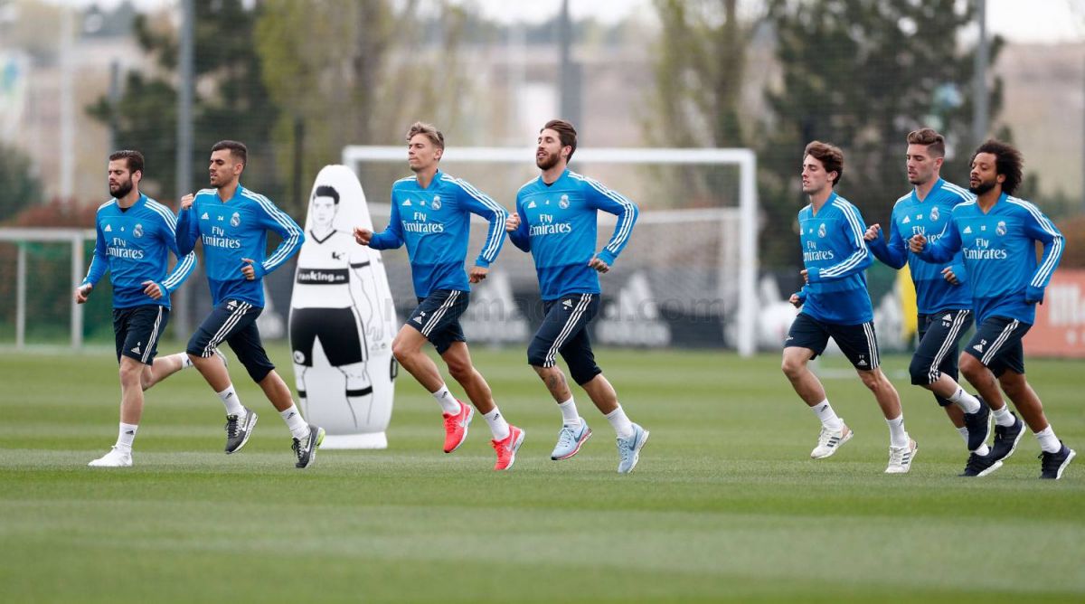 تمرین رئال مادرید برای تقابل با والنسیا