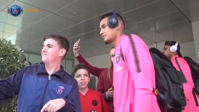 حواشی بازی تولوز 0-1 پاری سن ژرمن از نگاه دوربین پی اس جی