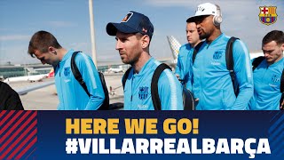 سفر بازیکنان بارسلونا به ویارئال