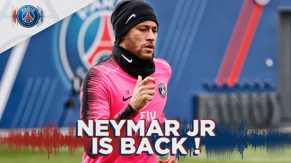 بازگشت نیمار به تمرینات پاری سن ژرمن