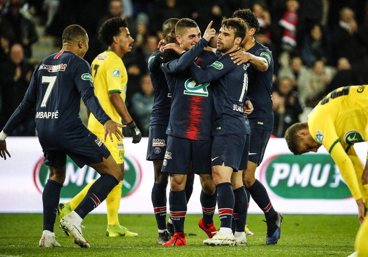 خلاصه بازی پاری سن ژرمن 3-0 نانت