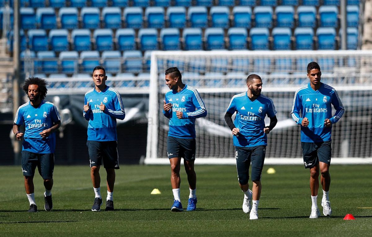 تمرین رئال مادرید پس از شکست مقابل والنسیا