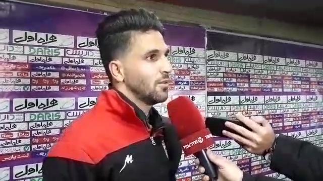 اختصاصی/صحبت های ساسان انصاری بعد از بازی با نفت آبادان و حمایت از برنامه نود