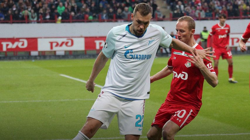 خلاصه بازی لوکوموتیو مسکو 1-1 زنیت