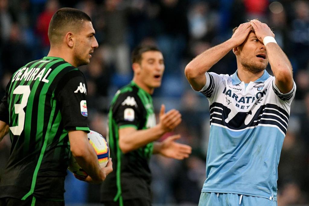 خلاصه بازی لاتزیو 2-2 ساسولو