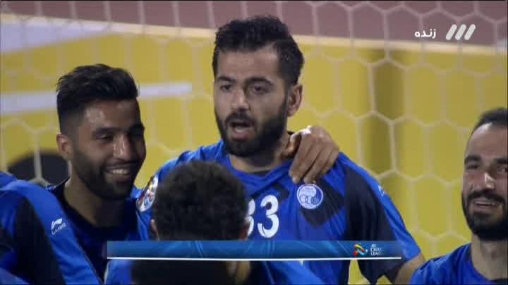 گل دوم استقلال به الهلال (پژمان منتظری)