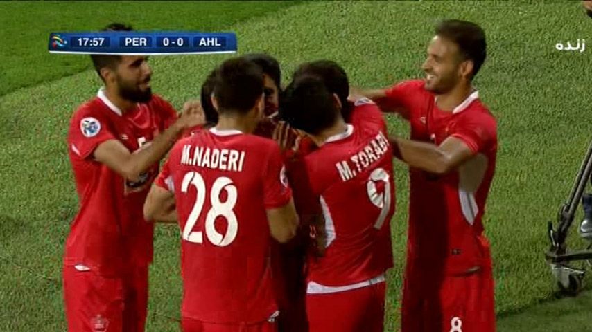 خلاصه بازی پرسپولیس 2-0 الاهلی عربستان