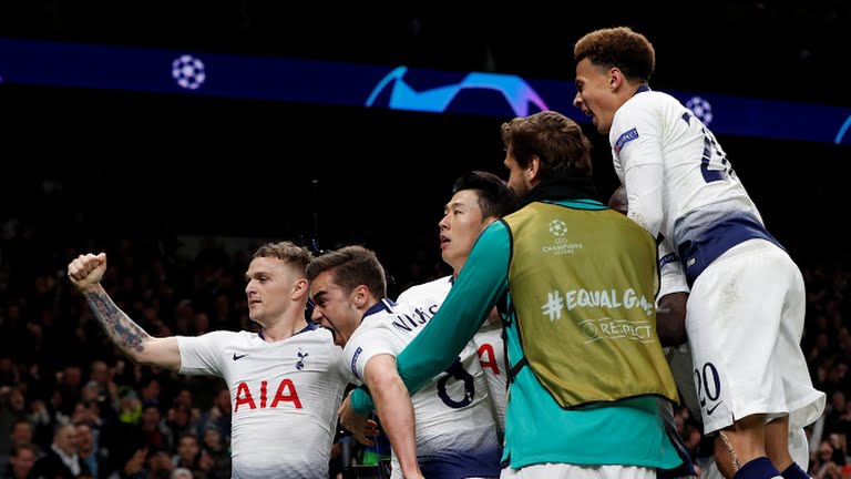 گل اول تاتنهام به منچستر سیتی (سون)