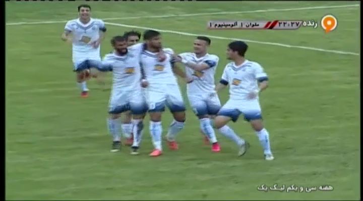 خلاصه بازی ملوان 2-1 آلومینیوم اراک