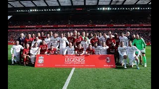 بازی اسطوره های میلان و لیورپول از نگاه دوربین باشگاه میلان