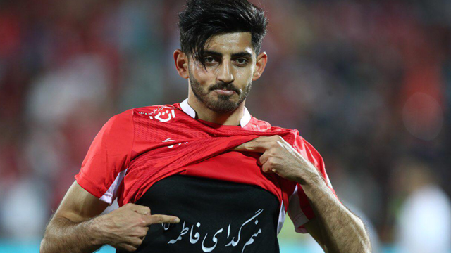گل سوم پرسپولیس به سایپا (مهدی ترابی)