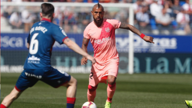 خلاصه بازی اوئسکا 0-0 بارسلونا