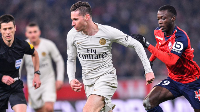 خلاصه بازی لیل 5-1 پاری سن ژرمن